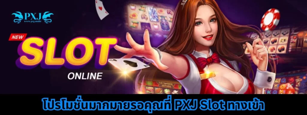 โปรโมชั่นหลากหลายที่ PXJ ทางเข้า